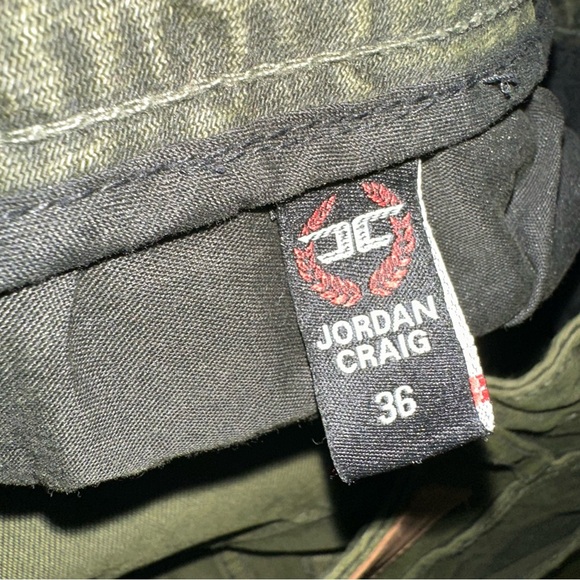 Jordan Craig Men’s Legacy Edition Green Distressed Jeans Size 36 - Picture 4 of 5